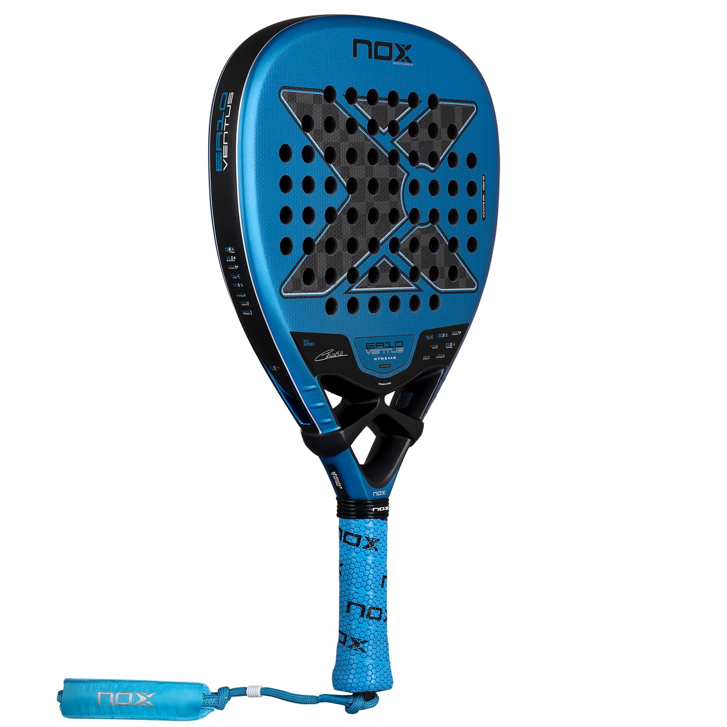 Nox EA10 Ventus Attack 12K XTREM padel racket - full view (image 2)
