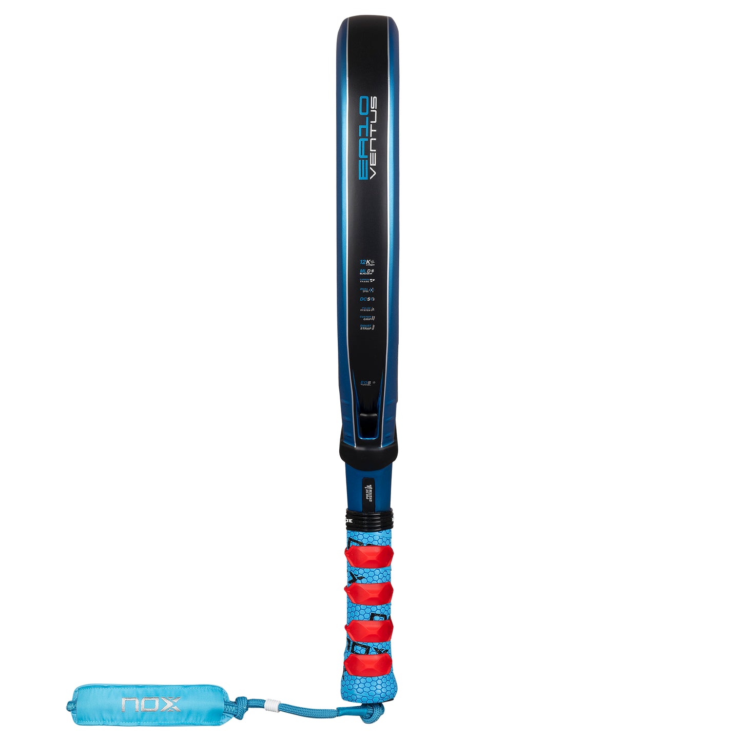 Nox EA10 Ventus Attack 12K XTREM padel racket - full view (image 3b)