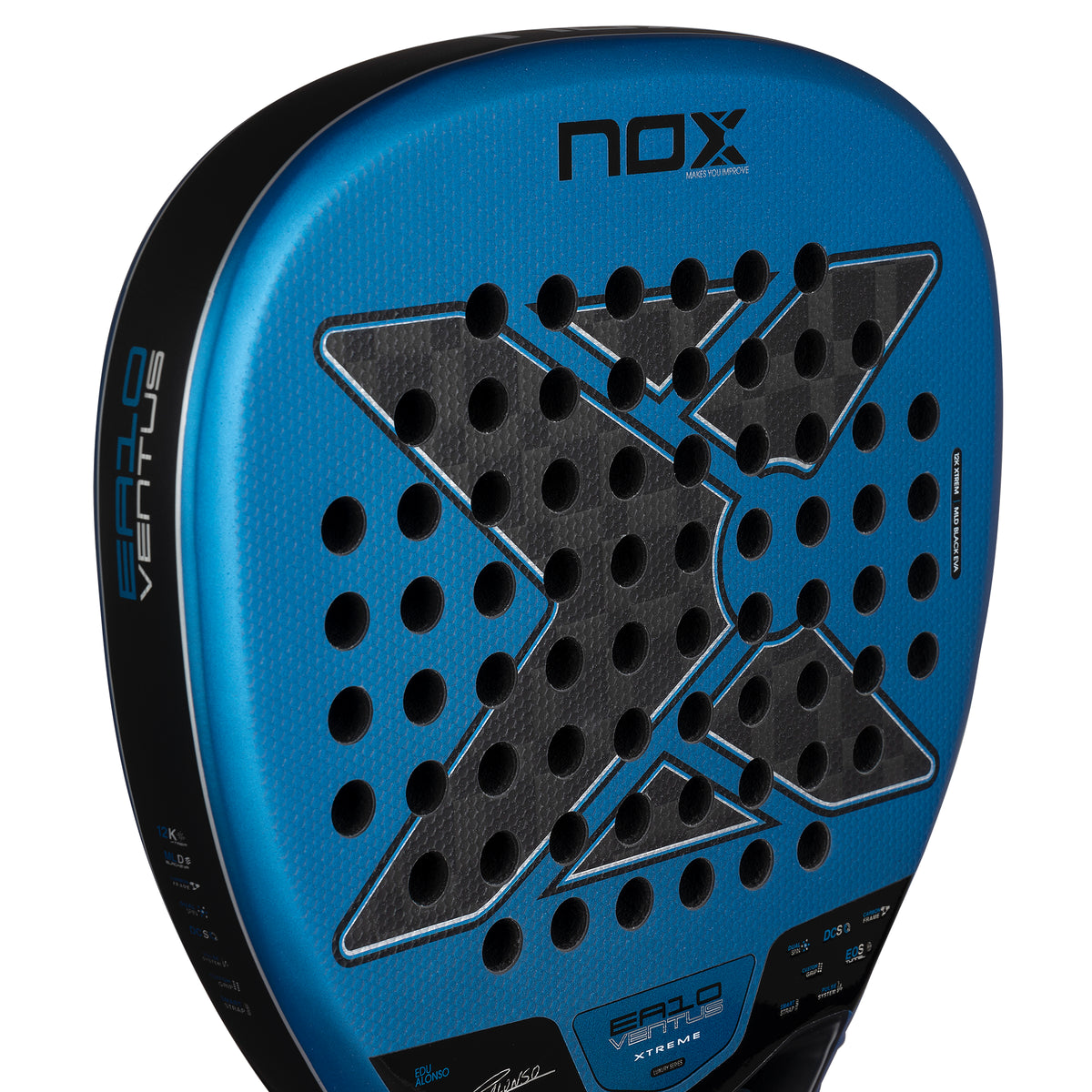 Nox EA10 Ventus Attack 12K XTREM padel racket - full view (image 5)