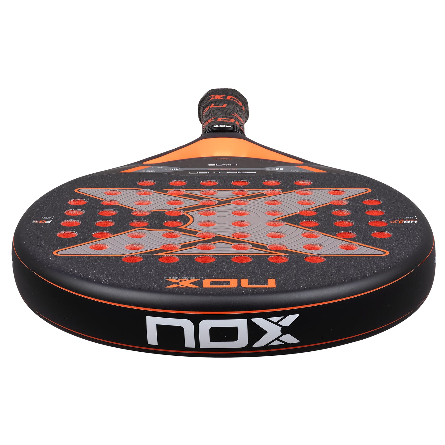 Nox Equation Advanced Hard padel racket - full view (alternate 3)