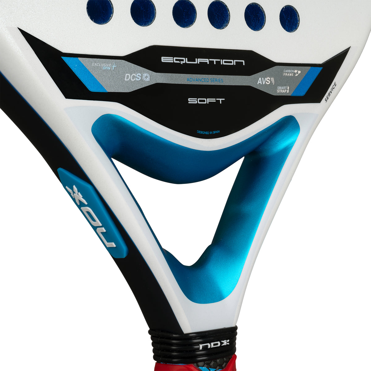 Nox Equation Advanced Soft padel racket - full view (alternate 2)