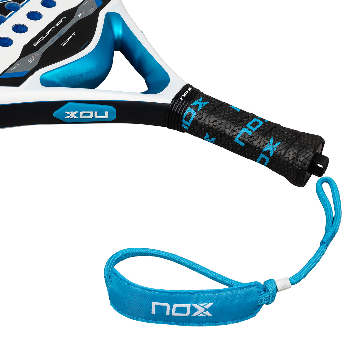 Nox Equation Advanced Soft padel racket - full view (alternate 4)