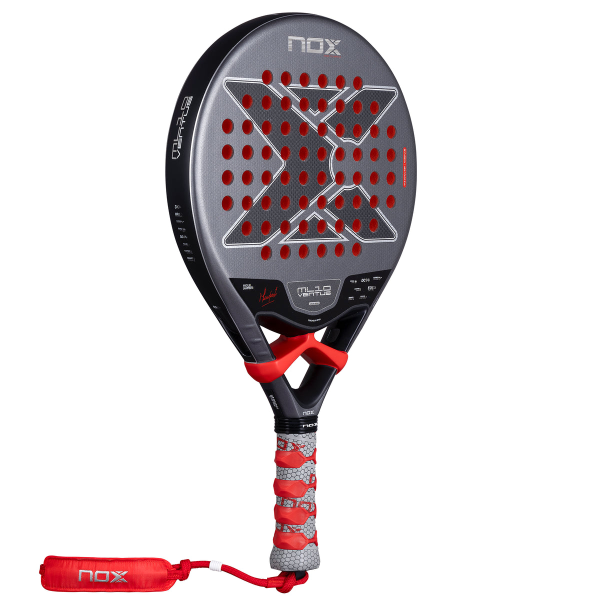 Nox ML10 Ventus Control 3K padel racket - full view