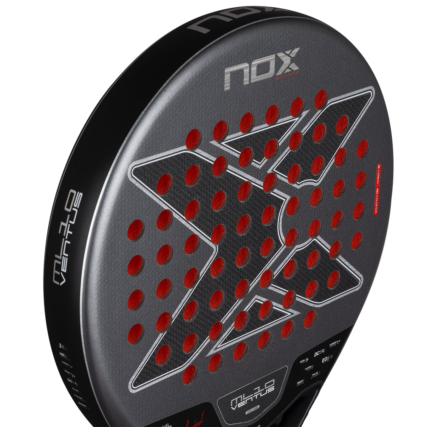 Nox ML10 Ventus Control 3K padel racket - full view (image 5)