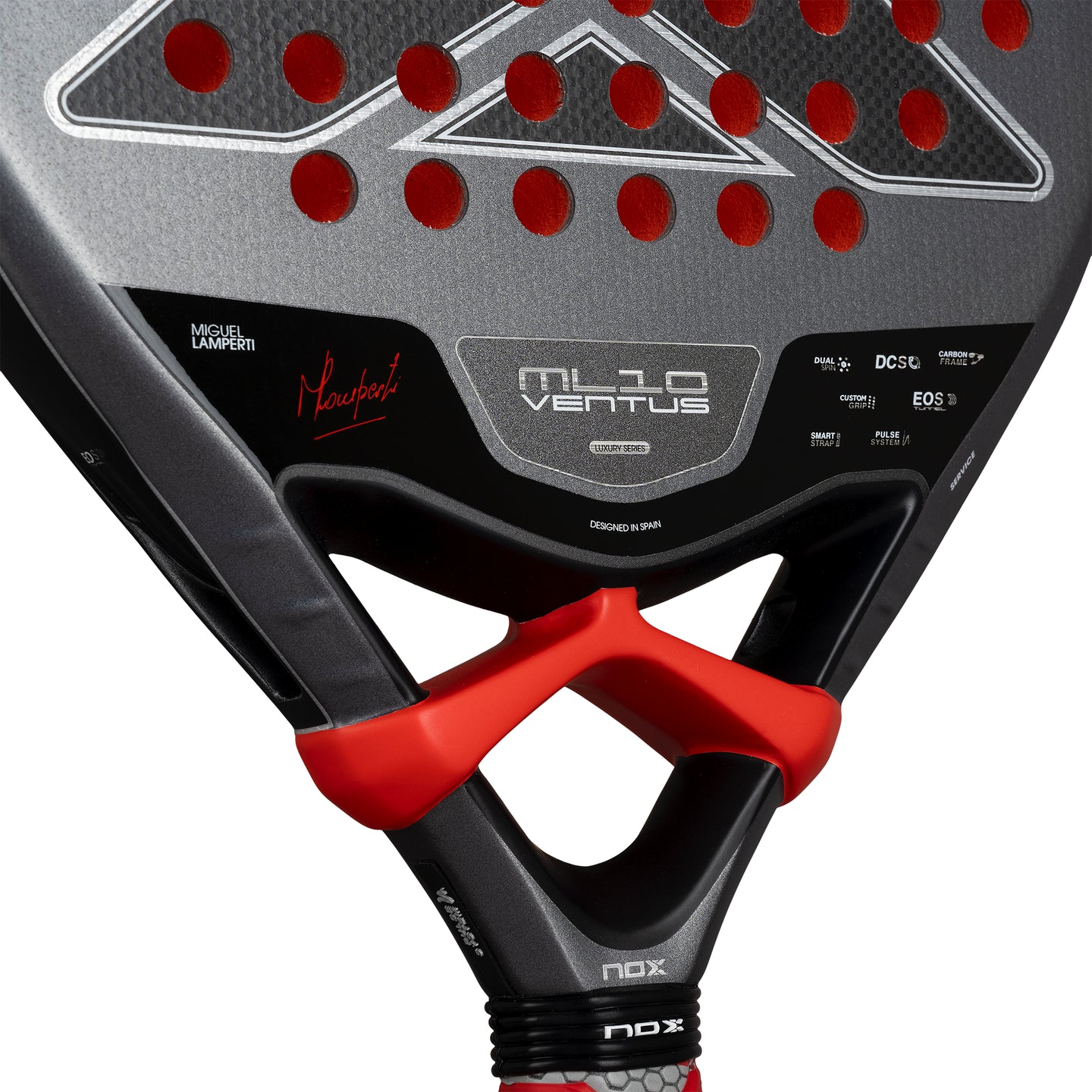 Nox ML10 Ventus Control 3K padel racket - full view (image 6)