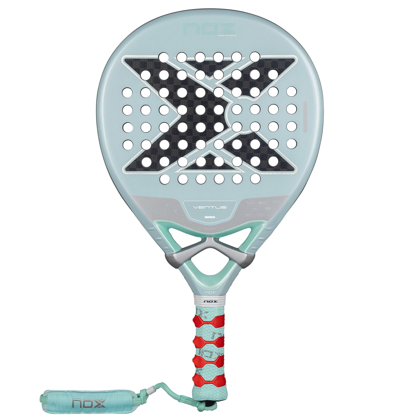 2026 Nox Ventus Hybrid 12K Lite padel racket - front view