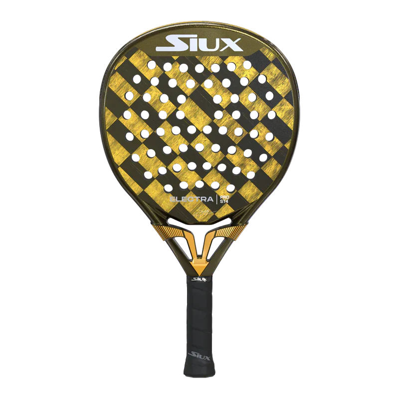 2025 Siux Electra Stupa Pro ST4 padel racket by Franco Stupaczuk - full view