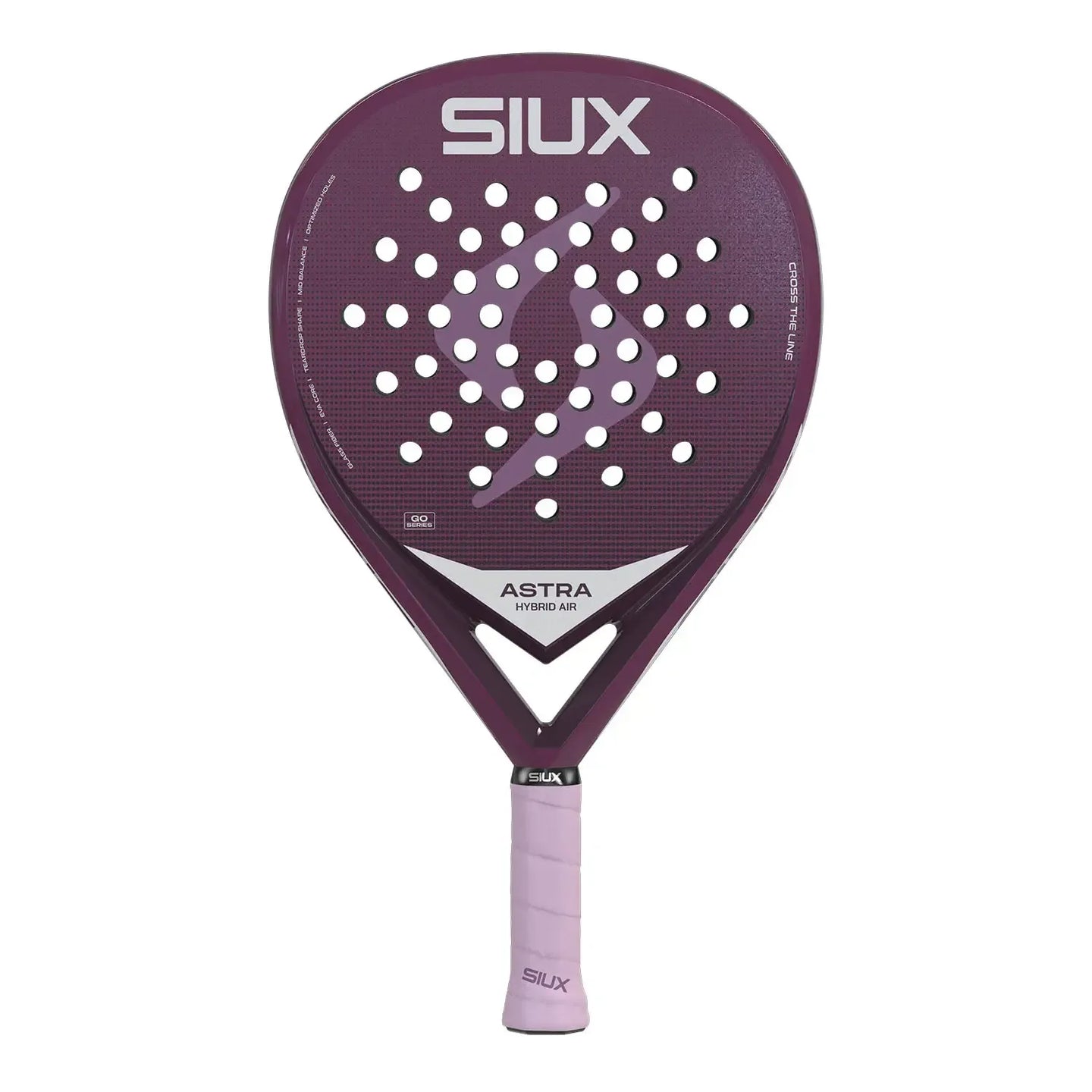 2026 Siux Astra Hybrid Air padel racket - full view