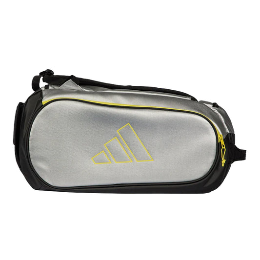 2026 Adidas Tour padel tour bag (Silver) - front view