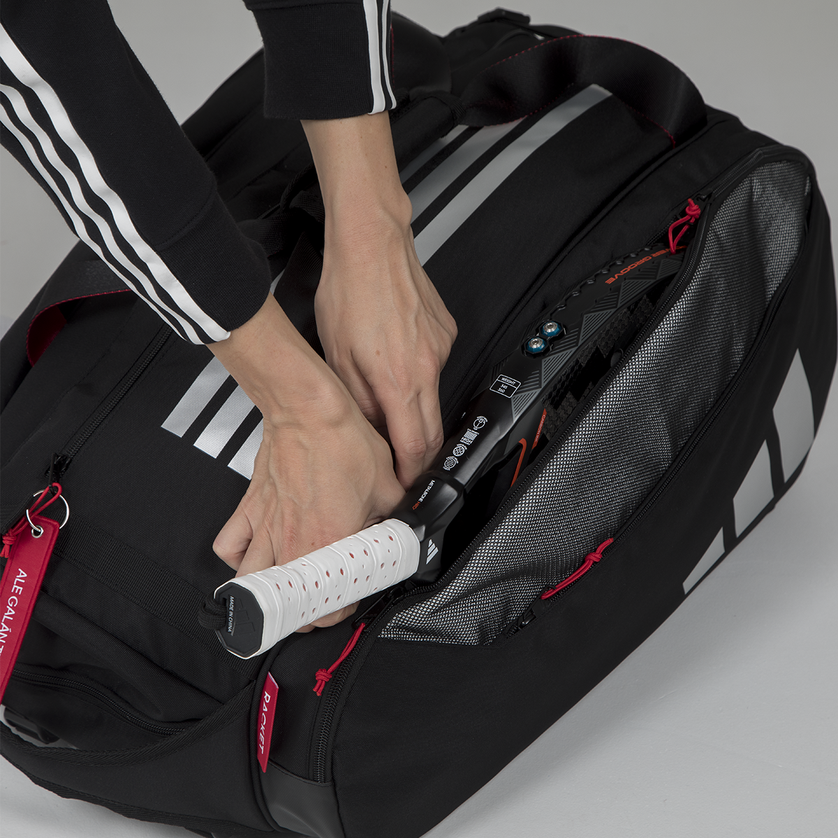2025 Adidas Multigame 3.4 Ale Galan (Red/Black)