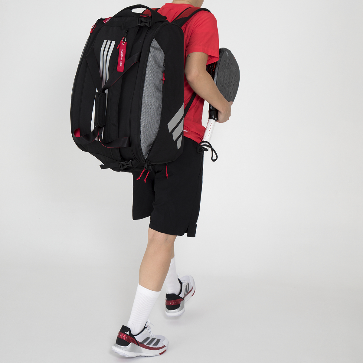 2025 Adidas Multigame 3.4 Ale Galan (Red/Black)