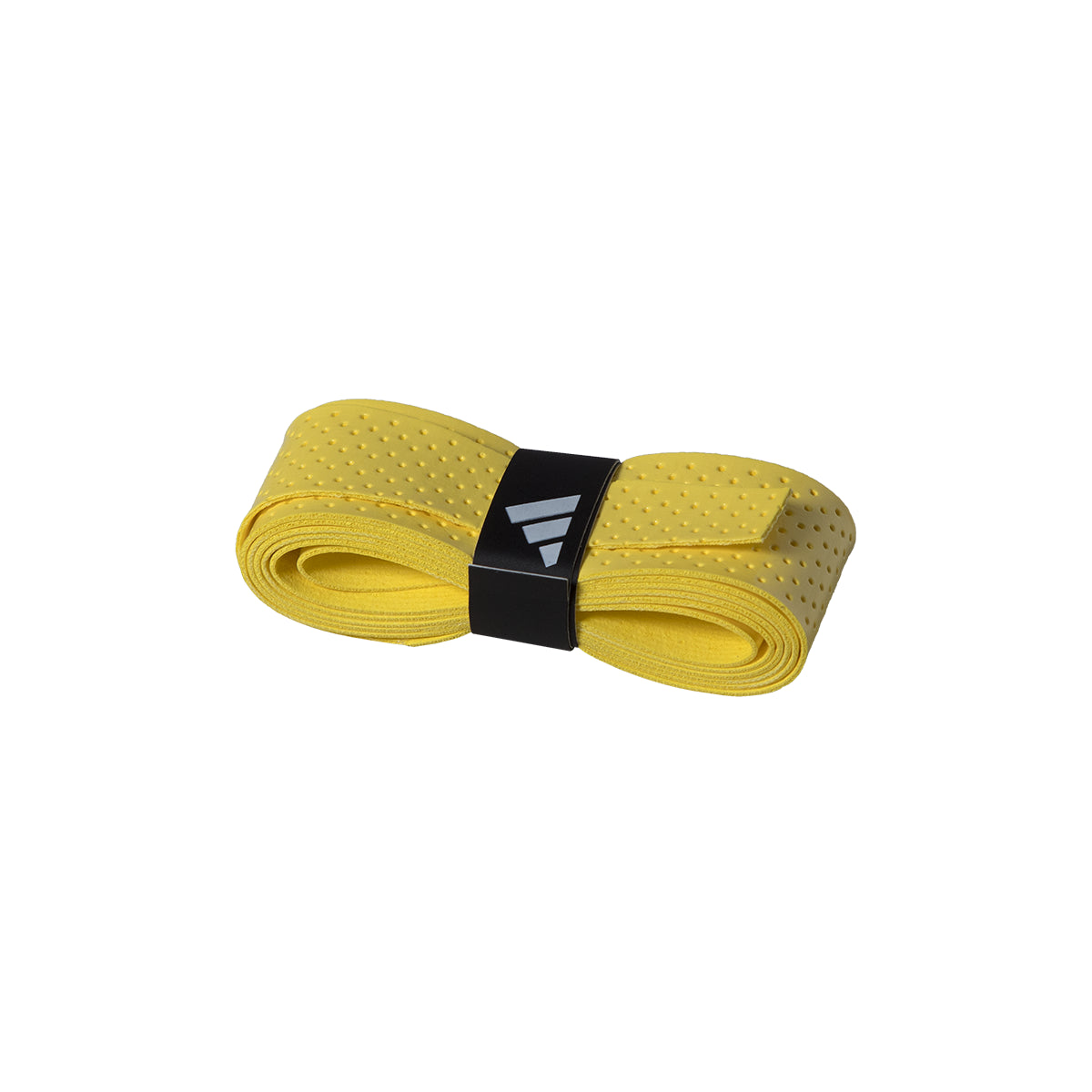 Adidas padel overgrip (Pack of 3, Yellow) - individual grip view