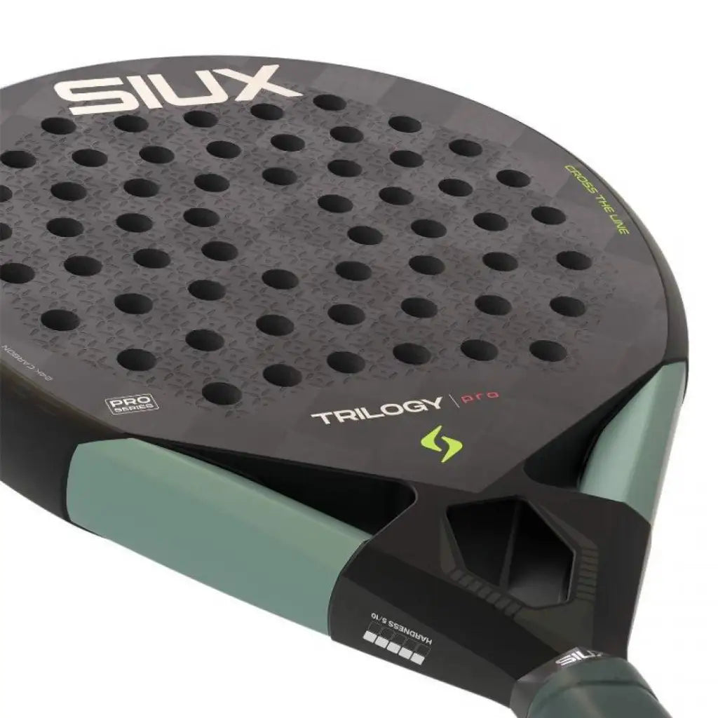 Siux Trilogy Pro Noir Fog padel racket - full view (alternate 2)