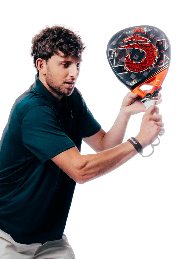 LOK MAXX HYPE GEN 2 padel racket - full view