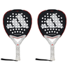 Twin pack of two 2025 Adidas Metalbone Team 3.4 padel rackets - front view