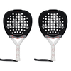Twin pack of two 2025 Adidas Metalbone Carbon 3.4 padel rackets - front view