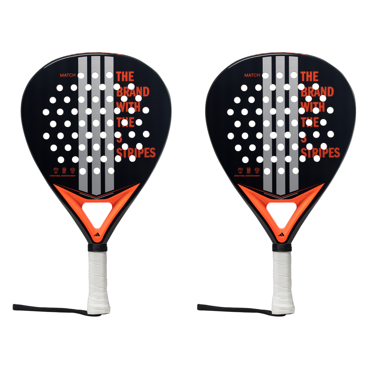 2x 2025 Adidas Match Black 3.4