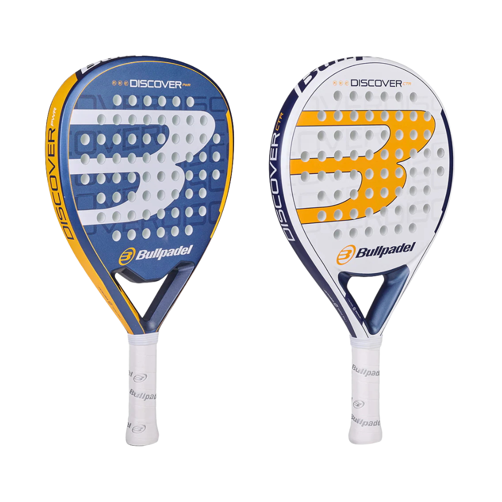 2x Bullpadel Discover Rackets