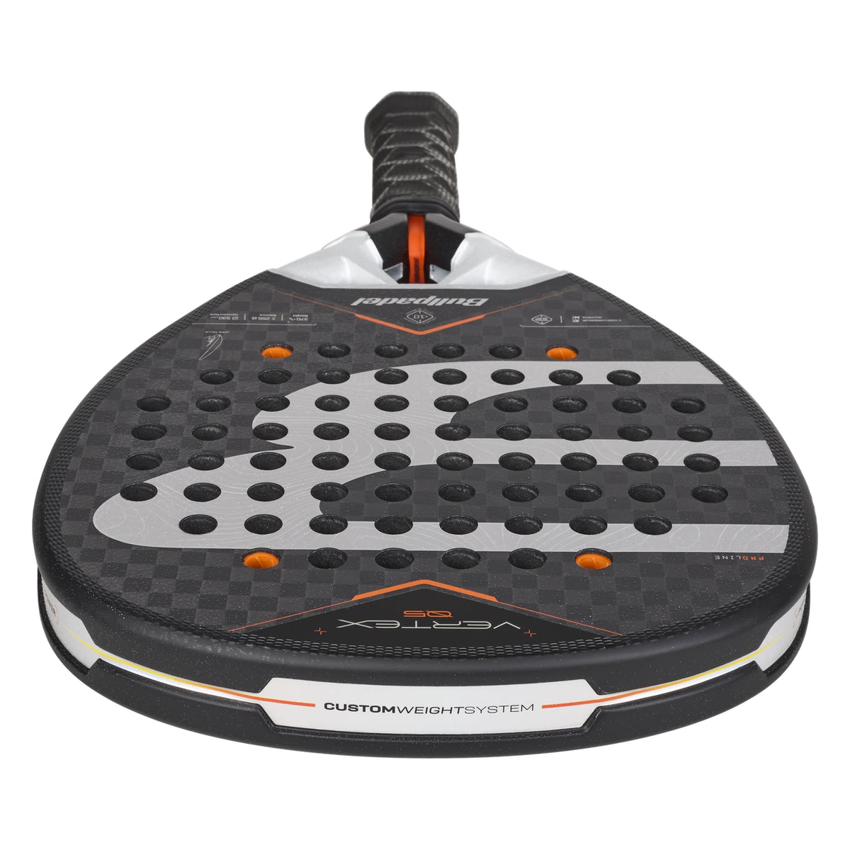 Bullpadel Vertex 05 padel racket - top view