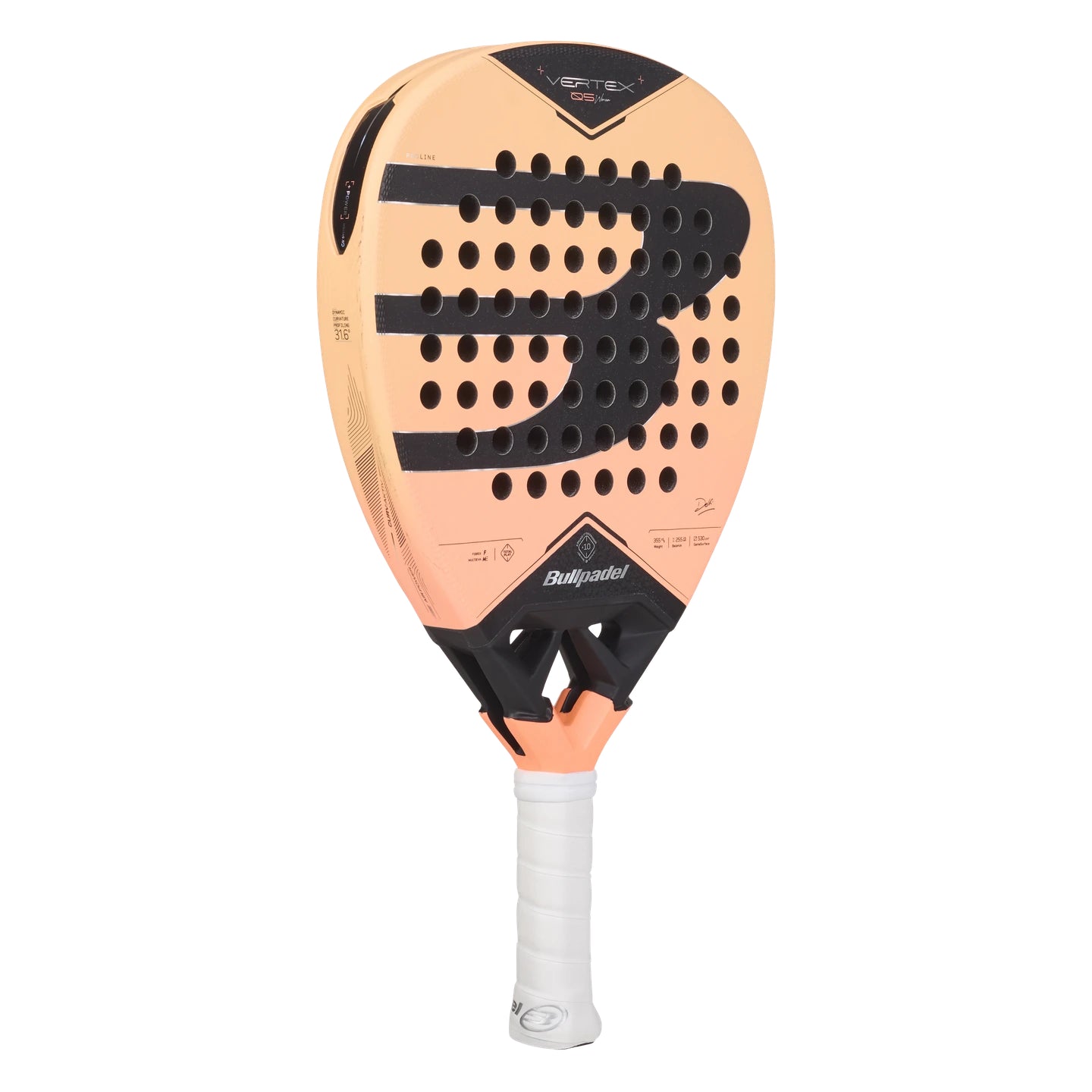 Bullpadel Vertex 05 Women padel racket - angled view