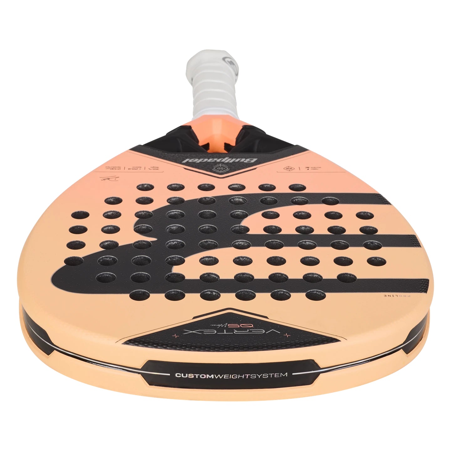 Bullpadel Vertex 05 Women padel racket - top view