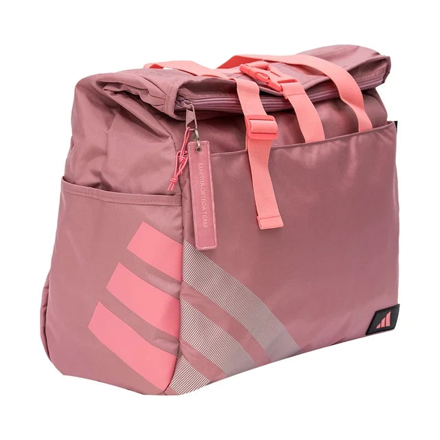 2026 Adidas Weekend Bag Martita Ortega padel bag (Pink) - angled view