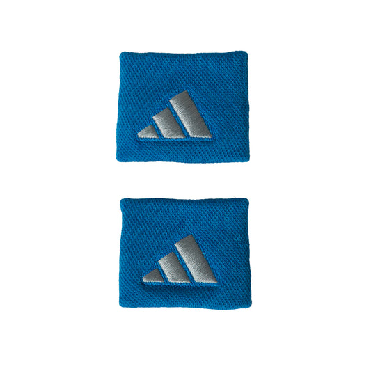 Adidas padel wristband (Blue) - front view