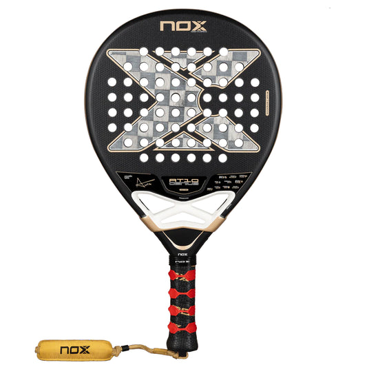 2026 Nox AT10 Genius 18K Alum padel racket by Agustin Tapia - full view