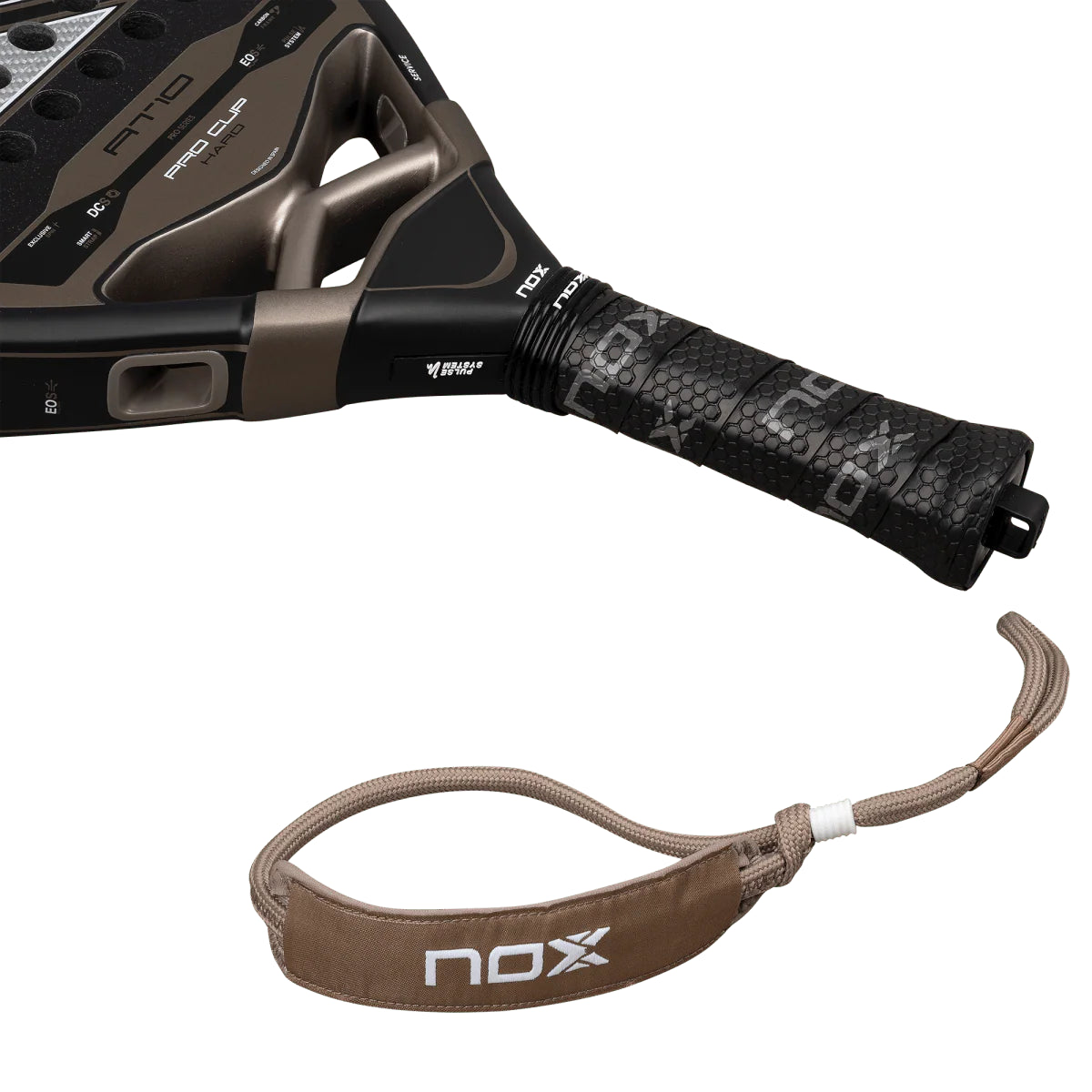 Nox AT10 Pro Cup Hard padel racket - full view