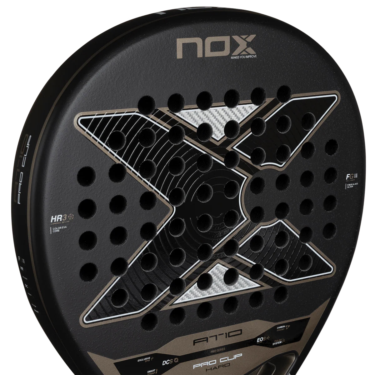 Nox AT10 Pro Cup Hard padel racket - full view (alternate 5)