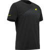 Babolat Aero Cotton Tee padel t-shirt (Black) - angled view