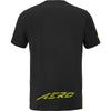 Babolat Aero Cotton Tee padel t-shirt (Black) - back view