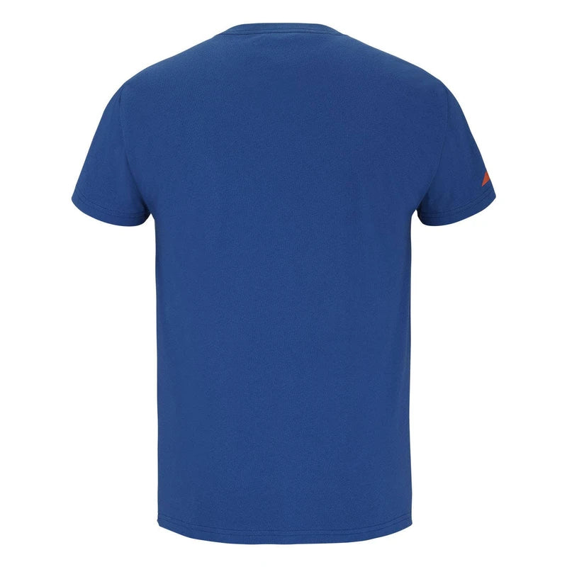 Babolat Exercise Big Flag Tee padel t-shirt (Dark Blue) - back view