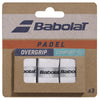 Babolat Comfort Padel white overgrips (3 pack) - pack front