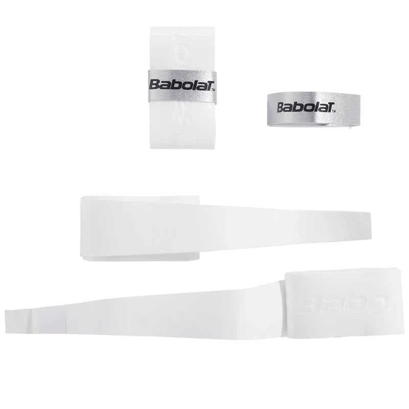 Babolat Comfort Padel white overgrip - unrolled