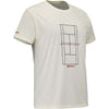 Babolat Exercise padel T-shirt (Cream) - angled view
