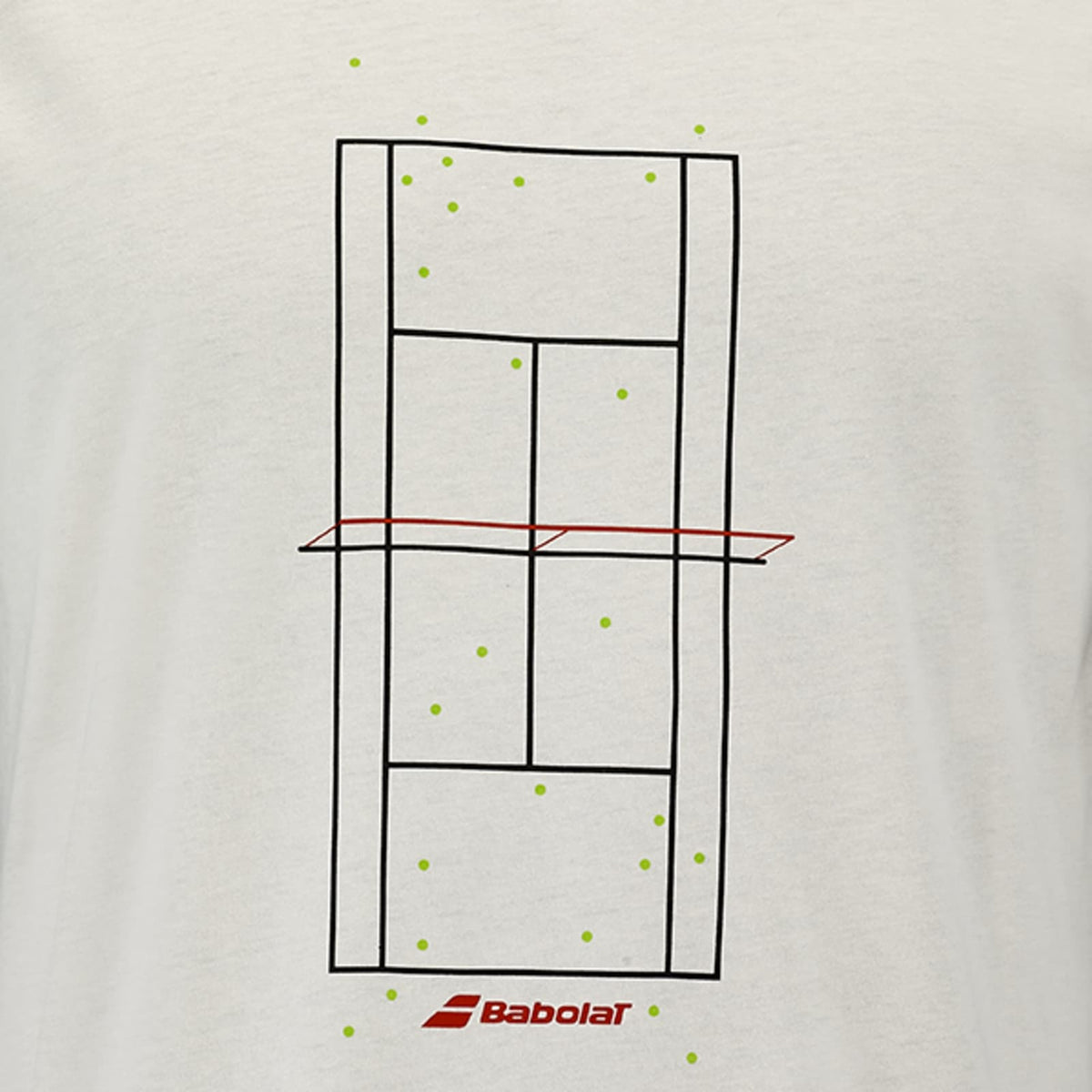 Babolat Exercise padel T-shirt (Cream) - detail view