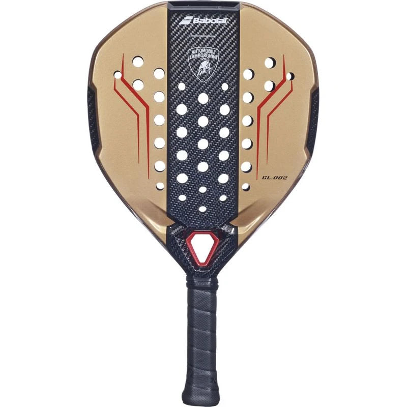 Babolat x Lamborghini BL002 padel racket (Bronze) - front view