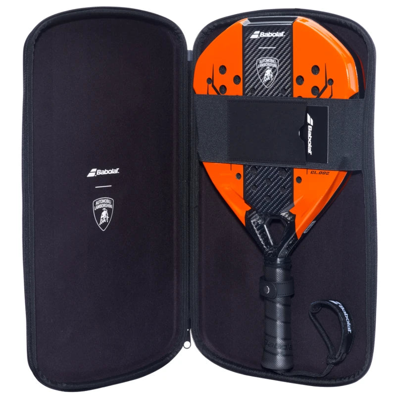 Babolat x Lamborghini BL002 padel racket (Orange) - with Lamborghini cover