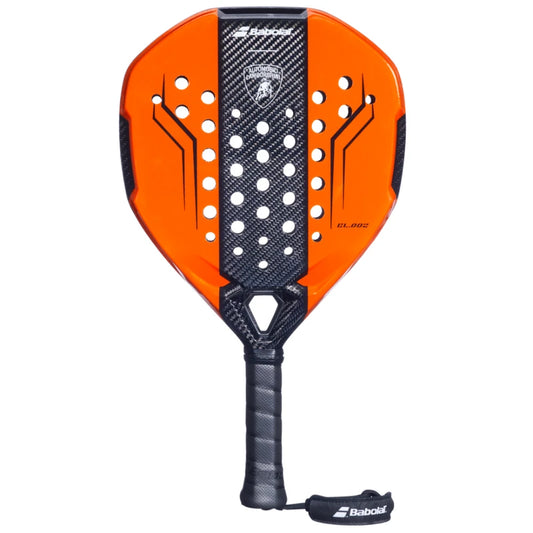 Babolat x Lamborghini BL002 padel racket (Orange) - front view
