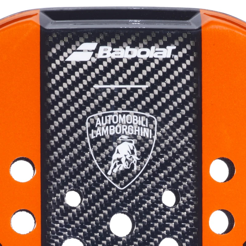 Babolat x Lamborghini BL002 padel racket (Orange) - head detail