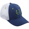 Babolat Lebron Trucker padel cap (Dark Blue/Green) - side view