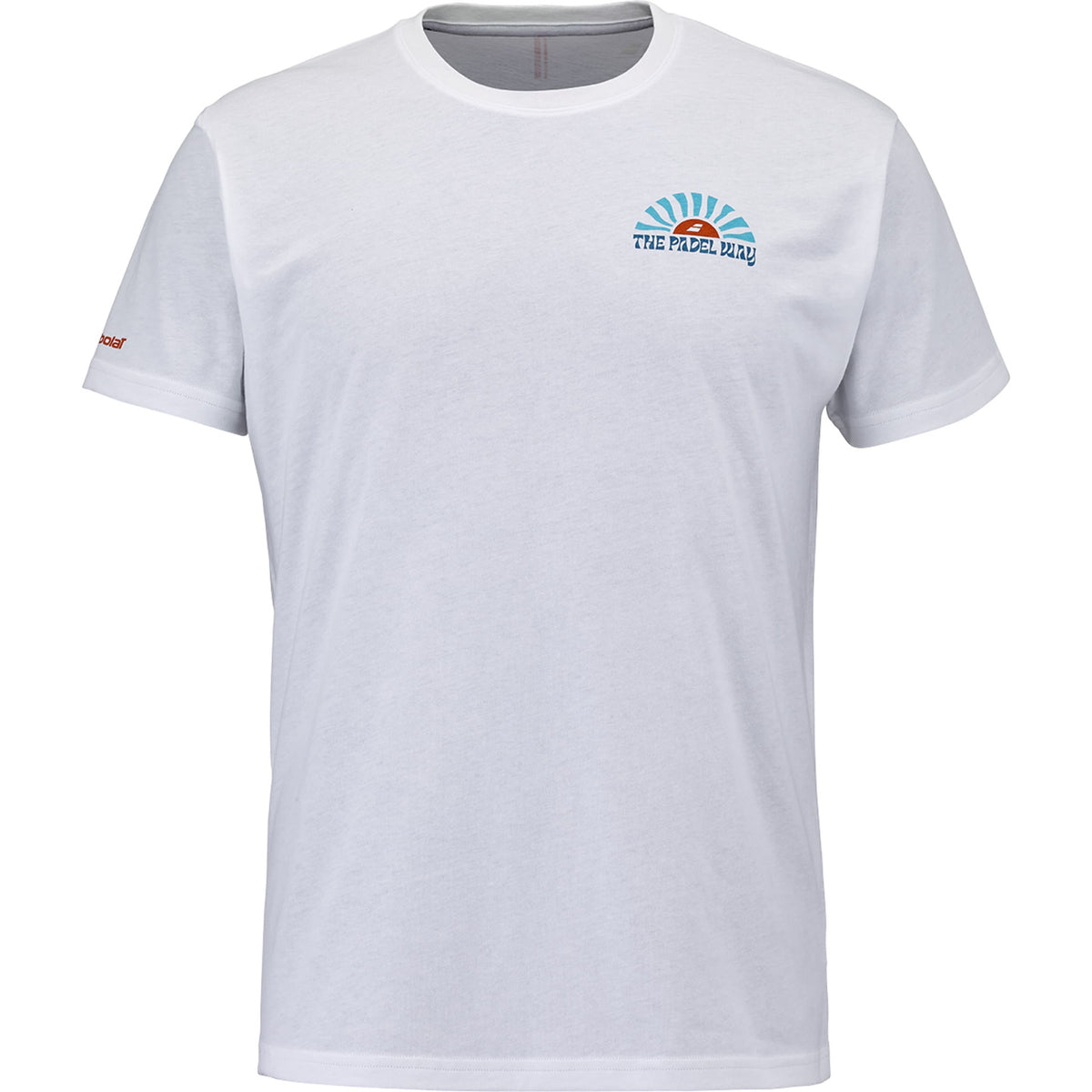 Babolat Perf Cotton padel T-shirt (White) - front view