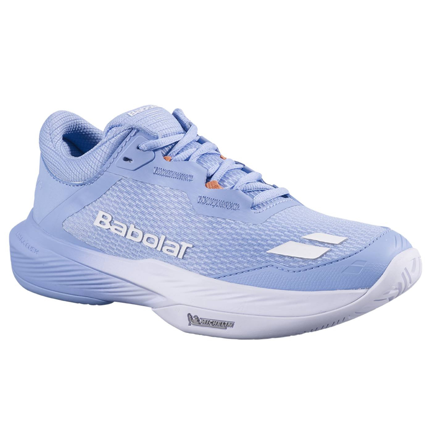 Babolat SFX 4 women's padel shoes (Forever Blue) - front view