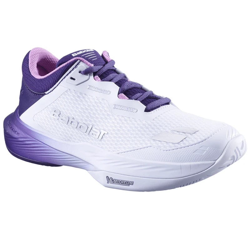 Babolat SFX 4 women's padel shoes (White/Dark Purple) - view 2