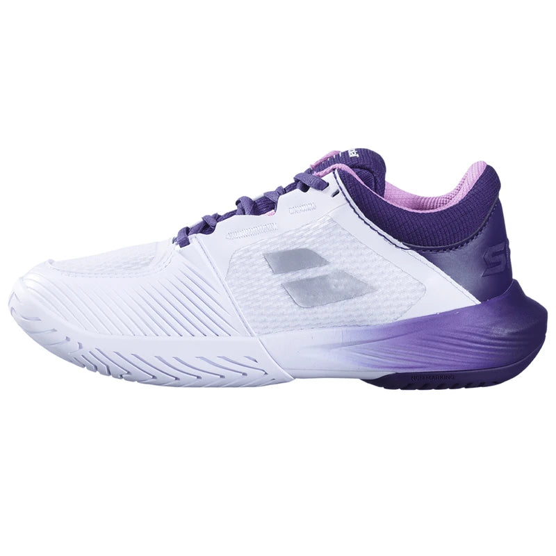 Babolat SFX 4 women's padel shoes (White/Dark Purple) - view 3