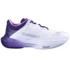 Babolat SFX 4 women's padel shoes (White/Dark Purple) - side view