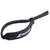 Babolat padel wrist strap (Black) - angled view