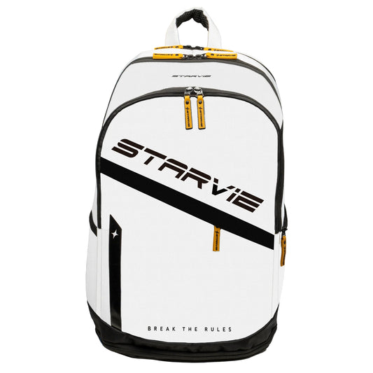 2026 StarVie White Sport padel backpack - front view
