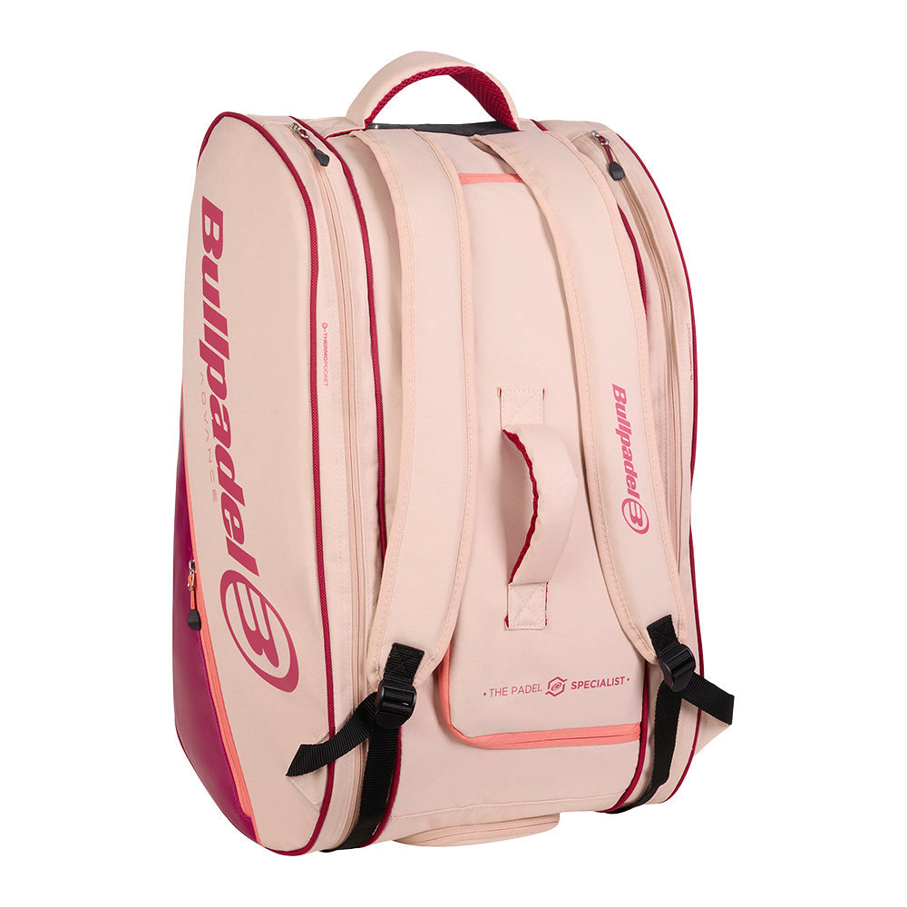 2026 Bullpadel Advance padel racket bag (Beige) - side view